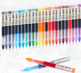 اقلام حبر سائل ملونة 0.5 ملم