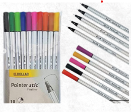 مجموعة أقلام "فاينلاينر"  DOLLAR. 