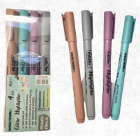 اقلام تحديد (هايلايتر) من نوع "Glitter Highlighters"