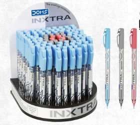 اقلام حبر جاف أزرق-أسود -أحمر 0.7 ملم من انكسترا