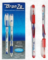 قلم جاف برونزو  أزرق-أسود -أحمر سن0.7 مم ب