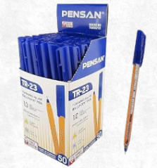 قلم 1.0 ملم من بينسان  جاف بلون ازرق