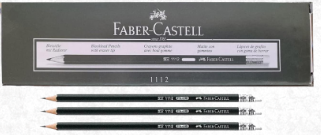 قلم رصاص أسود  فابر كاستل 2.5 مل مع رأس ممحاة