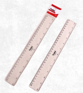 مسطرة بلاستيك سميكة 30cm