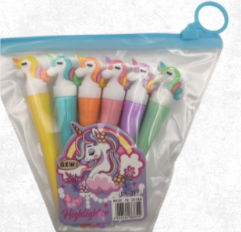 هايلايتر  بالوان متنوعة