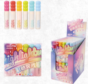 هايلايتر بالوان متعدده و زاهية