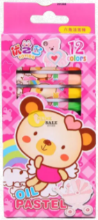 الوان شمعية 12 لون