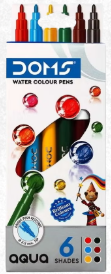 اقلام تلوين مائي اكوا من دومز 6 قطع