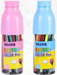 مجموعة أقلام ألوان مائية 12 لونًا من Meow Ears