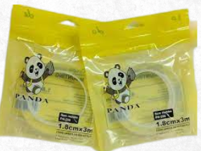 دبل فيس شفاف 1.2cm