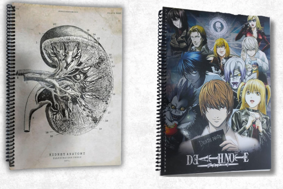 كشكول سلك كبير 60 ورقة