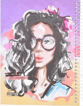 كشكول 150 ورقه هارد كافر كبير