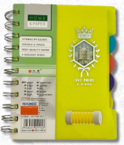 نوته سلك مقسمة  بالوان متعدده