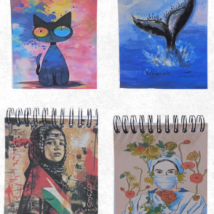 نوتة مقاس A6 تكعيب علوى